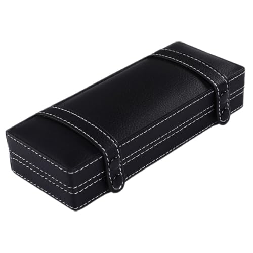 Gatuida Praktische Pen Box aus Robustem Material Multifunktionaler Stiftehalter mit Edlem Retro Design Leichter Stabiler Organizer für Kugelschreiber und Schreibgeräte als Geschenkbox für von Gatuida