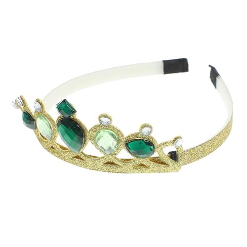 Gatuida Prinzessinnenkrone aus Strass für Mädchen Glänzendes Haarband für Partys Hochzeiten und Fotoshootings Leicht und Bequem Gold von Gatuida