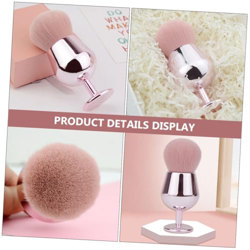 Gatuida Professioneller Kosmetik Pinsel für Puder Synthetische Fasern Langlebiger Griff Natürlicher Blending Komfortabel für Präzises Make Up Auftragen bei Damen von Gatuida