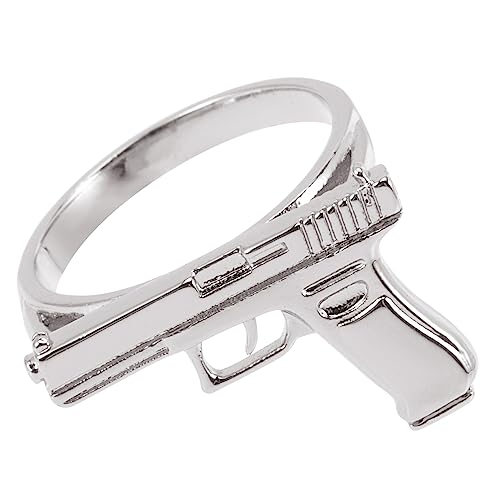 Gatuida Punk Style Finger für und Frauen Verstellbarer Gothic Coolen Retro Design für Partys und Alltag Tragbar und Langlebig Silber Gatuida Punk Style Finger für und Frauen Verstellbarer Gothic Coolen Retro Design für Partys und Alltag Tragbar und Langlebig Silber von Gatuida