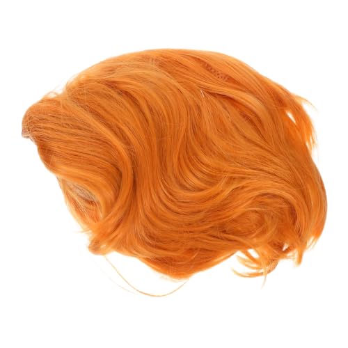 Gatuida Realistische Herren Perücke Kurz Goldfarben Hitzebeständig Atmungsaktiv für Cosplay Halloween Kostümparty Geeignet von Gatuida