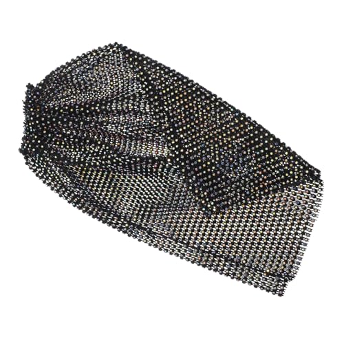 Gatuida Strass-stirnband Für Mädchen Elastisches Netz-material Auffälliges Design Für Festivals Partys Und Besondere Anlässe Mit Reflektierenden Elementen Für Bei von Gatuida