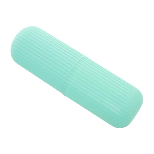 Gatuida Reise Zahnbürsten Aufbewahrungsbox Tragbarer Zahnputzbecher Aus Kunststoff Himmelblau Für Reise Und Camping Zahnbürstenhalter Mit Zahnpasta Organizer von Gatuida