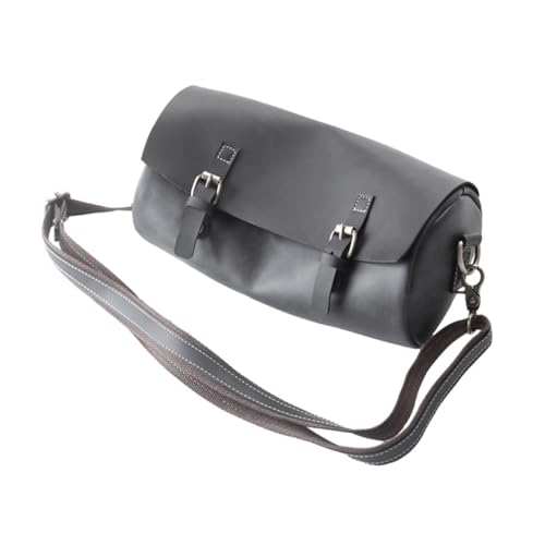 Gatuida Retro Herren PU Schultertasche Leichte Umhängetasche mit Verstellbarem Gurt Modische Vintage Crossbody Bag für Alltag Reisen Party Strand und Shopping von Gatuida