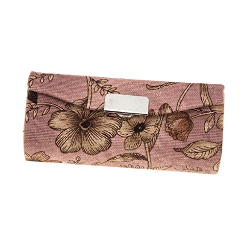 Gatuida Retro Lippenstift Etui aus mit Spiegel Tragbarer Kosmetik Organizer Kompakte Aufbewahrungsbox für Lippenstifte und Lippenbalsam Handliches Lippenstiftcase mit Sicherem von Gatuida