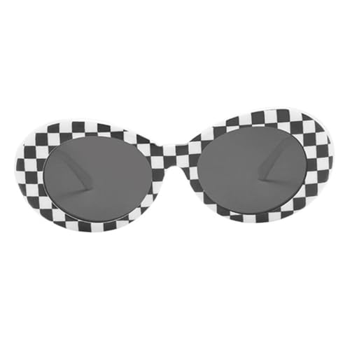 Gatuida Retro Ovale Sonnenbrille Damen und Herren Leichte Stabile Brille mit Uv-schutz Modisch und Kreativ für Party Alltag und Outdoor Trendige Vintage Sonnenbrille für Individuelles Gatuida Retro Ovale Sonnenbrille Damen und Herren Leichte Stabile Brille mit Uv-schutz Modisch und Kreativ für Party Alltag und Outdoor Trendige Vintage Sonnenbrille für Individuelles von Gatuida