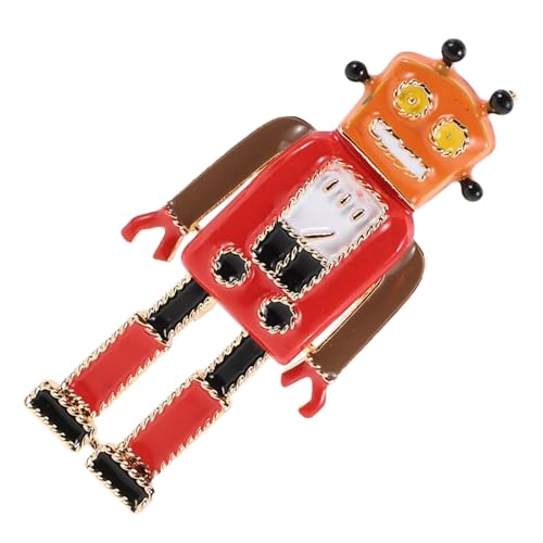 Gatuida Retro Roboter Brosche für Männer Einzigartiger Legierungs Anstecker im Vintage Look als Kleidung Abzeichen für Anzüge und Jacken Stilvolles für Mode von Gatuida