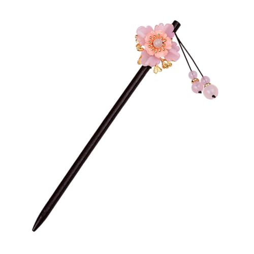 Gatuida Retro Stil Damen Haarschmuck Holz Haarnadel Elegant Antik Chinesischer Haarstab für Festliche Anlässe Vintage Frisuren Zubehör für Frauen von Gatuida