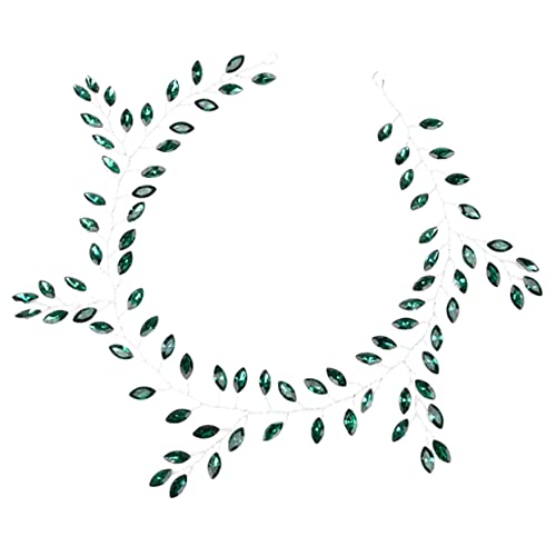 Gatuida Rhinestone Braut Haarschmuck Kopfschmuck Frauen Hochzeits Haarband Perlenbesetzt Leichtes Head Chain für Brautjungfern und Festliche Anlässe von Gatuida