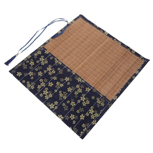 Gatuida Chinesischer Kalligraphie Pinselhalter Rolltasche für Mal und Bleistiftpinsel Große Aufbewahrungstasche aus Stoff mit Bindeband für Künstler und Schüler Gatuida Chinesischer Kalligraphie Pinselhalter Rolltasche für Mal und Bleistiftpinsel Große Aufbewahrungstasche aus Stoff mit Bindeband für Künstler und Schüler von Gatuida