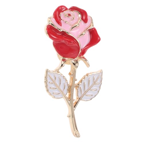 Gatuida Rosenbrosche aus Langlebiger Legierung Modische Blütenanstecknadel für Damen und Herren Vielseitiges Schmuckaccessoire für Kleidung und Besondere Anlässe Edles Design von Gatuida