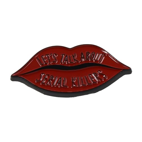 Gatuida Roter Lippen Broschen Anstecker für Damen Modisches Accessoire Befestigen an Schals und Kleidung für Partys und Besondere Anlässe Langlebiges Verschleißfestes Material Perfektes Gatuida Roter Lippen Broschen Anstecker für Damen Modisches Accessoire Befestigen an Schals und Kleidung für Partys und Besondere Anlässe Langlebiges Verschleißfestes Material Perfektes von Gatuida