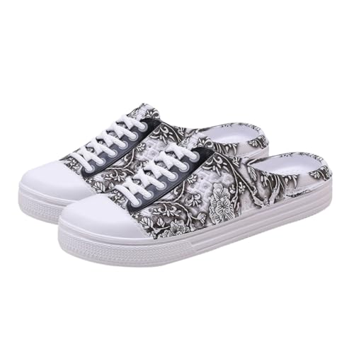 Gatuida Rutschfeste Damen Badeschuhe Sommer Sandalen Leicht und für Strand und Pool Atmungsaktive Langlebige Gartenschuhe mit Kreativem Design und Sicherem Halt von Gatuida
