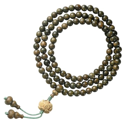Gatuida Sandelholz Perlen Armband Unisex Buddha Kette Mehrlagig Tragbar als Gebets oder Segensarmband Langlebig mit Charmanter Geeignet für Männer Frauen zu Geburtstag und Jahrestag von Gatuida