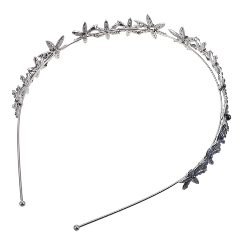Gatuida Schickes Schneeflocken haarband mit Funkelnden Strasssteinen Druckfester Sitz für Damen Festlicher Kopfschmuck für Weihnachts Winterpartys Stilvolles Accessoire für Festliche von Gatuida