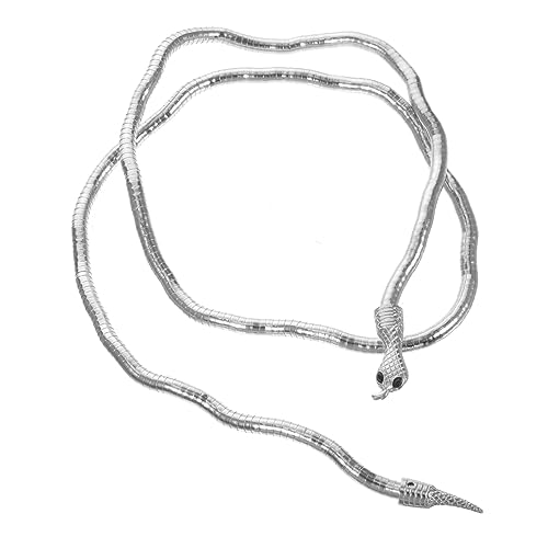 Gatuida Schlangenhalskette Verstellbar Zierliche Halskette für Damen und Herren Legierung Choker für Alltag und Feierlichkeiten Personalisierte Schlangenkettenhalskette Gatuida Schlangenhalskette Verstellbar Zierliche Halskette für Damen und Herren Legierung Choker für Alltag und Feierlichkeiten Personalisierte Schlangenkettenhalskette von Gatuida