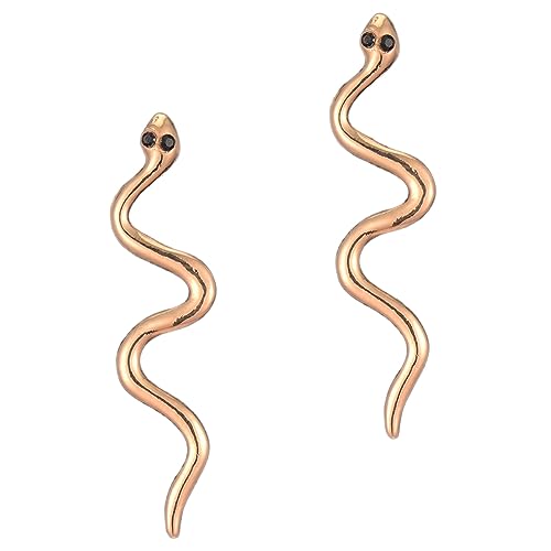 Gatuida Schlangenohrringe für Damen Kreatives Trendiges Design Ohrstecker im Schlangenstil für Alltag Date und Besondere Anlässe Bequeme Trageerfahrung und Verarbeitung Gatuida Schlangenohrringe für Damen Kreatives Trendiges Design Ohrstecker im Schlangenstil für Alltag Date und Besondere Anlässe Bequeme Trageerfahrung und Verarbeitung von Gatuida