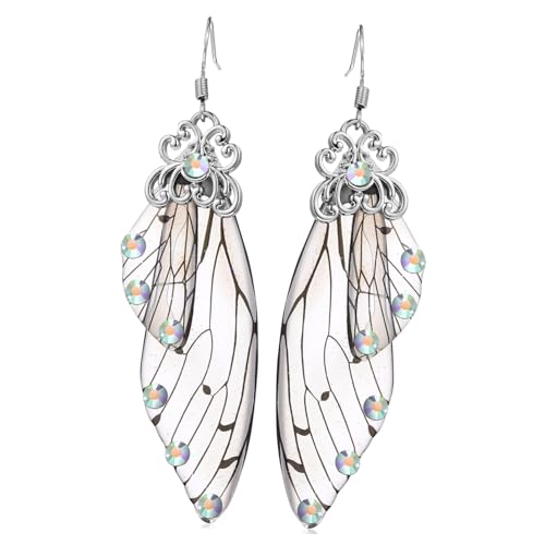 Gatuida Schmetterlings Flügel Ohrringe Damen Vintage Dangle Leicht Braut Schmuck Feenhaftes Design Für Hochzeit Party Alltag Gatuida Schmetterlings Flügel Ohrringe Damen Vintage Dangle Leicht Braut Schmuck Feenhaftes Design Für Hochzeit Party Alltag von Gatuida