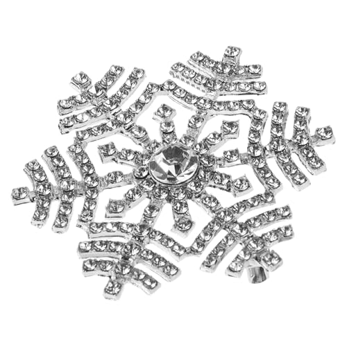 Gatuida Schneeflocken Brosche mit Strass Sicherheitsnadel für Kleidung und Hüte Stilvolle Anstecknadel für Hochzeiten und Besondere Anlässe Gatuida Schneeflocken Brosche mit Strass Sicherheitsnadel für Kleidung und Hüte Stilvolle Anstecknadel für Hochzeiten und Besondere Anlässe von Gatuida
