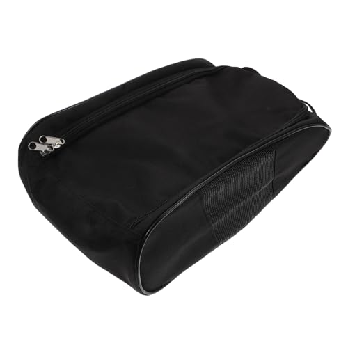 Gatuida Schuhbeutel Reise Schwarz Großer Schuh Organizer mit Reißverschluss Handtasche aus Strapazierfähigem Oxford Faltbar und Leicht für Saubere Schuhaufbewahrung Unterwegs von Gatuida