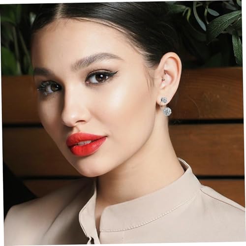 Gatuida Silberne Ohrstecker Damen Sterling Silber Schmuck mit Funkelnden Strasssteinen Stylische Langlebige Ohrhänger für Alltag Party Hochzeit und von Gatuida