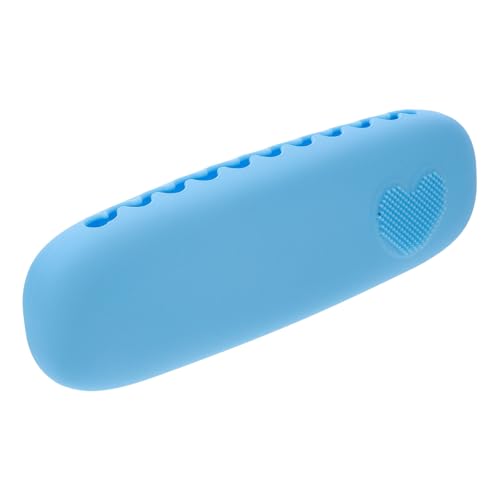 Gatuida Silikon Make Up Pinsel Tasche Tragbar Kosmetik Pinsel Organizer Reise Makeup Brush Pouch Leicht Praktisch Für Damen Mädchen Klein Kompakt von Gatuida