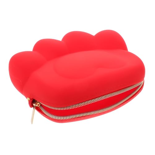 Gatuida Katzenkrallen-wechselgeldbörse Aus Silikon Süßes Münztäschchen Kleines Wechselgeldtäschchen Für Reisezubehör Reise-münzbeutel Mit Effizientem Münzfach Handtrage-münztasche von Gatuida