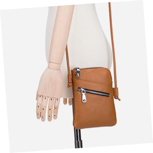Gatuida Single Shoulder Bag Damen Umhängetasche aus Weichem Kunstleder Verstellbarer Schulterriemen Outdoor Crossbody Bag für Alltag Shopping und Freizeit Kompakte Modisches Design von Gatuida