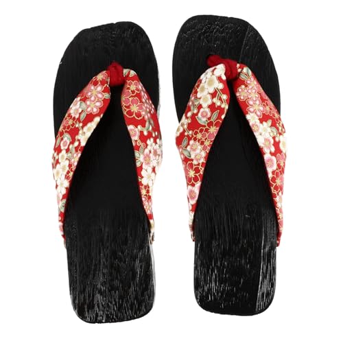 Gatuida Sommerliche Damen Holz Clogs Slipper mit Flachem Absatz rutschfest Modisch und Geeignet für Freizeit Strand und Innenbereich Atmungsaktiv und Langlebig von Gatuida