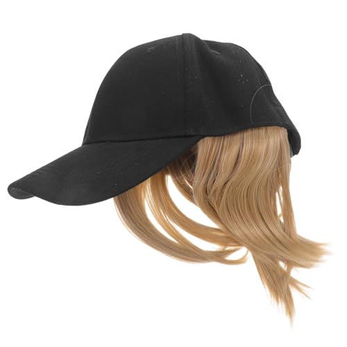 Gatuida Sonnenblende Baseballkappe Mit Haarverlängerungen Hutkappe Mit Befestigten Haaren Für Für Männer Haarblende Haarverlängerung Für Weiße Gatuida Sonnenblende Baseballkappe Mit Haarverlängerungen Hutkappe Mit Befestigten Haaren Für Für Männer Haarblende Haarverlängerung Für Weiße von Gatuida