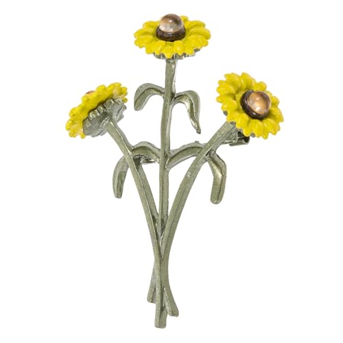 Gatuida Sonnenblumen Brosche Grüne Emaille Eleganter Anstecker für Kleidung Taschen Hüte Schals Vielseitig Dekorativ Perfektes für Damen und Blumenliebhaber Gatuida Sonnenblumen Brosche Grüne Emaille Eleganter Anstecker für Kleidung Taschen Hüte Schals Vielseitig Dekorativ Perfektes für Damen und Blumenliebhaber von Gatuida