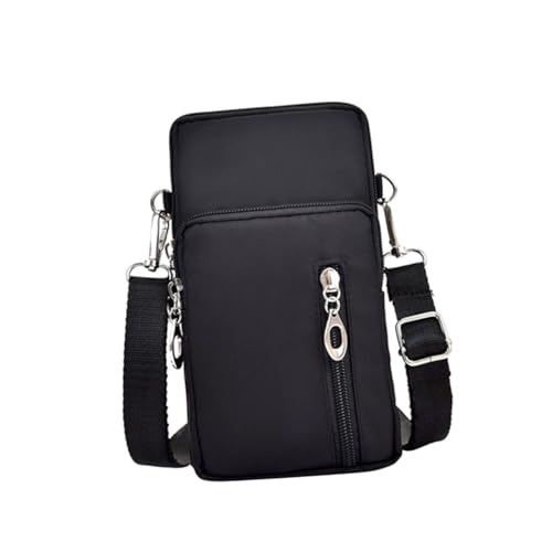Gatuida Sportliche Handytasche Damen Oxford Leicht Schultertasche Kleine Umhängetasche Für Alltag Reisen Shopping Mit Vertikalem Stauraum Und Münzfach von Gatuida