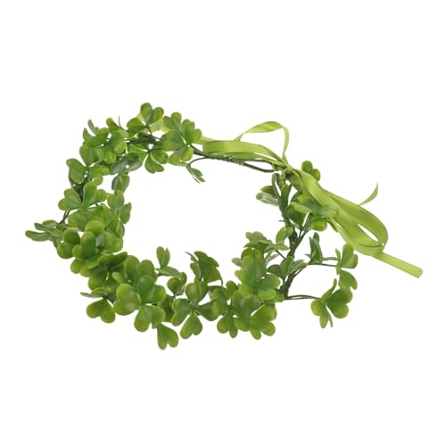Gatuida St Patricks Day Shamrock Kopfschmuck Grün Leichtes Stirnband Damen Geburtstagskrone Kostüm Accessoire Für Party Karneval Fest von Gatuida