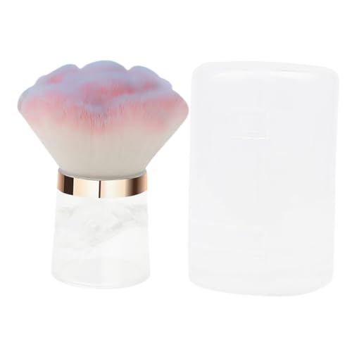 Gatuida Staubpinsel Für Nagelkunst: Weicher Staubwedel in Blumenform – Dip-puder-entferner – Reinigungswerkzeug Für Make-up-manikürepinsel Für Acrylnägel von Gatuida