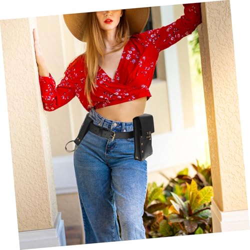 Gatuida Steampunk Mittelalter Renaissance Gürteltasche Damen Herren Multifunktional Handy Tasche Cosplay Accessoire Sport Hüfttasche Robust und Vielseitig für LARP Markt und Alltag von Gatuida