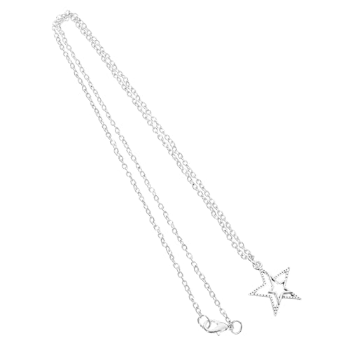 Gatuida Sternanhänger Halskette für Männer Kreative Pulloverkette mit Einzigartigem Design Perfektes für Familie und Freunde Leicht und Angenehm zu Tragen Gatuida Sternanhänger Halskette für Männer Kreative Pulloverkette mit Einzigartigem Design Perfektes für Familie und Freunde Leicht und Angenehm zu Tragen von Gatuida