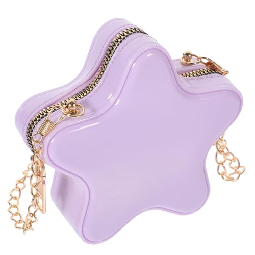 Gatuida Sternförmige Umhängetasche Damen Kleine Crossbody Tasche mit Kette Süß und Praktisch Kapazität für Alltag und Party Klein von Gatuida
