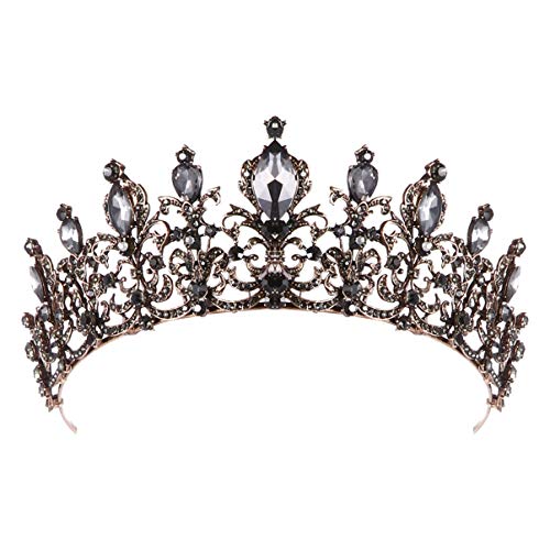 Gatuida Strass-Hochzeitskrone Für Frauen Halloween-Kostümparty Haarschmuck Gatuida Strass-Hochzeitskrone Für Frauen Halloween-Kostümparty Haarschmuck von Gatuida