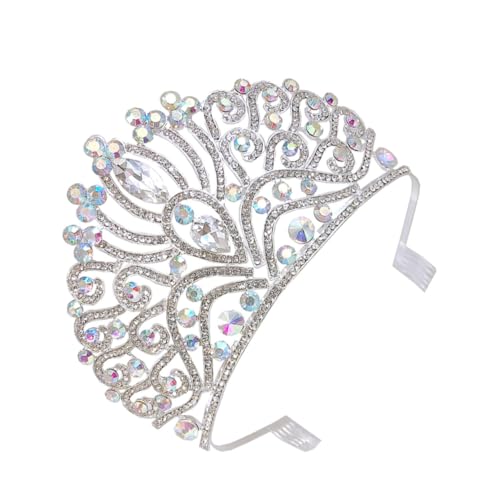 Gatuida Strass Krone Hochzeit Tiara Glänzendes Braut Headpiece Kopfdekoration für Braut und Brautjungfern Geeignet von Gatuida