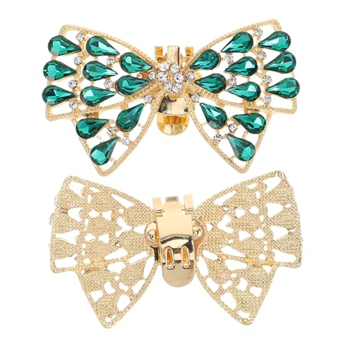 Gatuida Strass Schleifen Schuhclips Abnehmbare Schuhschmuck für Damen Pumps Vielseitige Funkelnde Schuh und Taschenverzierung Robustes Legierungsmaterial für Hochzeit und Party Gatuida Strass Schleifen Schuhclips Abnehmbare Schuhschmuck für Damen Pumps Vielseitige Funkelnde Schuh und Taschenverzierung Robustes Legierungsmaterial für Hochzeit und Party von Gatuida