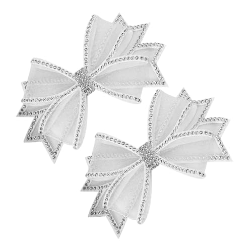 Gatuida Strass Schuhschmuck Schleifen Deko Abnehmbare DIY Schuhanhänger für Damen Vielseitig für Pumps High Heels Sandalen Hochzeit Party Modische Schuhbeschmückungen von Gatuida