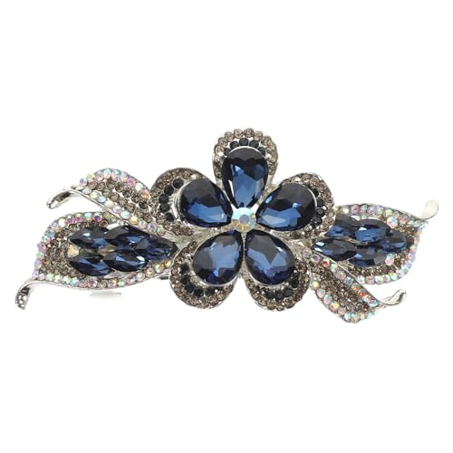 Gatuida Strasssteine Haarklammer Damen Robuste Haarspange mit Federverschluss Glänzende Haarklammer für Dickes und Feines Haar Geeignet für Hochzeit Party Alltag Elegantes Haaraccessoire von Gatuida