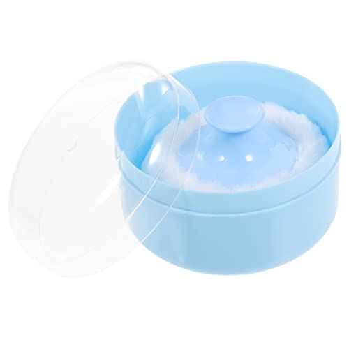 Gatuida Talkumpuderquaste Mit Puderbehälter Für Körper Und Babypuder Wiederverwendbare Puderquaste-box Mit Puff Für Junge Mädchen Badepuder-tool von Gatuida
