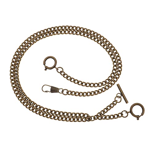 Gatuida Taschenuhr Kette Metall Lange Vintage Aufhängung für Herren Elegantes Design Vatertag Leicht und Komfortabel für Täglichen Gebrauch von Gatuida