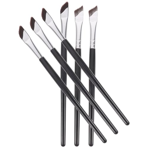 Gatuida Teiliges Eyeliner Pinsel Schräger Augenbrauenpinsel Präzisions Make up Pinsel Weich Hautfreundlich Vielseitig für Präzises Augen make up Alltag Geeignet von Gatuida
