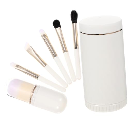 Gatuida Teiliges Make Up Pinselset mit Holzgriff Professionelle Gesichtspinsel für Losen Puder Inklusive Praktischem Organizer für Reise und Alltag Geeignet für Anfänger und Profis von Gatuida