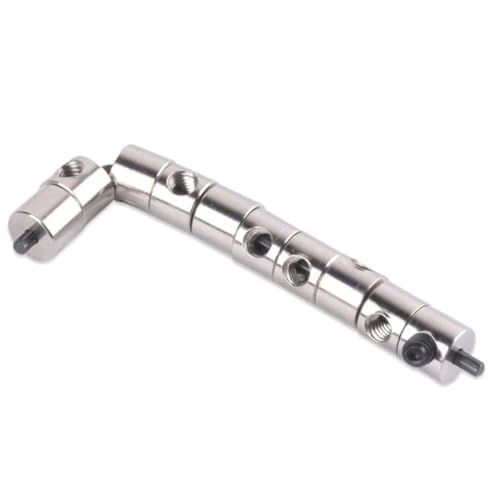 Gatuida Teiliges Metall Schraubenschlüssel Pin Back Verschluss Stabile Langlebige Anstecknadel Sicherung für Kleidung Taschen Leder Gürtel Verhindert Fallen der Stecknadeln Beim Tragen von Gatuida