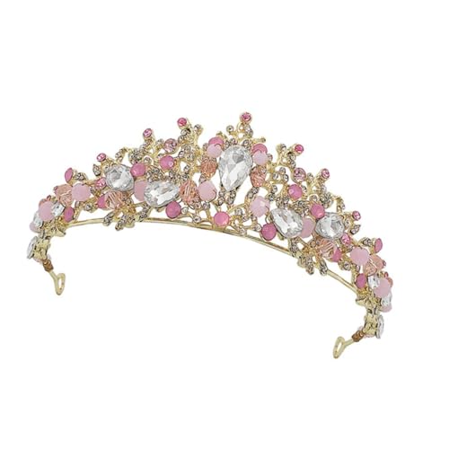 Gatuida Tiara Krone aus Leichtes Bequemes Geburtstagskopfschmuck für Mädchen Strapazierfähige Prinzessin Kopfbedeckung als Foto Requisite für Kindergeburtstag und Festzüge von Gatuida