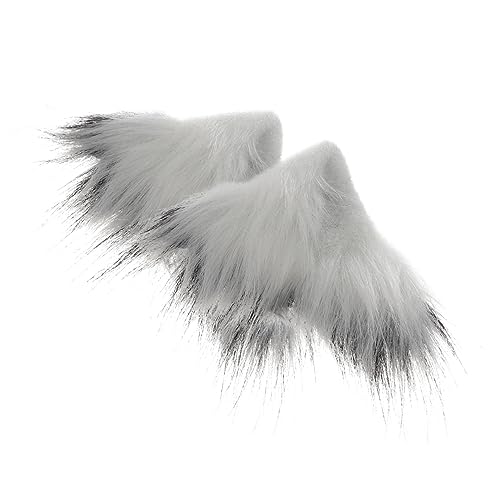 Gatuida Tierohren Haarspangen Flauschige Tierohren Haarnadeln für Cosplay und Partys Dekorativer Haarschmuck für Damen Leicht und für Verschiedene Outfits Gatuida Tierohren Haarspangen Flauschige Tierohren Haarnadeln für Cosplay und Partys Dekorativer Haarschmuck für Damen Leicht und für Verschiedene Outfits von Gatuida