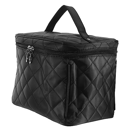 Gatuida Tragbare Kosmetiktasche mit Klappbarem Spiegel Großer Kapazität Multifunktional Wasserabweisend Reise Kulturbeutel für Teenager Make Up Organizer mit Reißverschluss Kompakt und von Gatuida